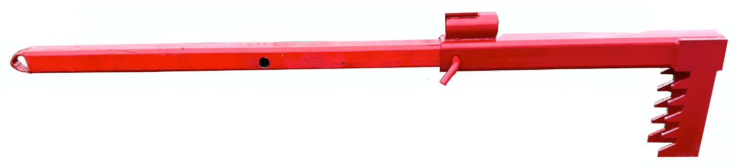 BucketMate attachment with pallet forks attached